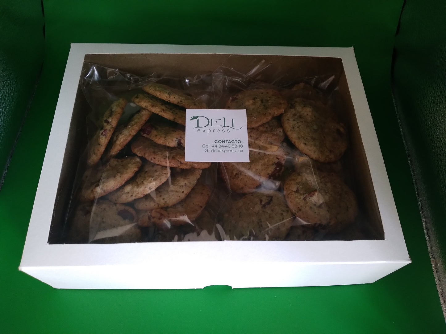 Galletas de arándano con chocolate