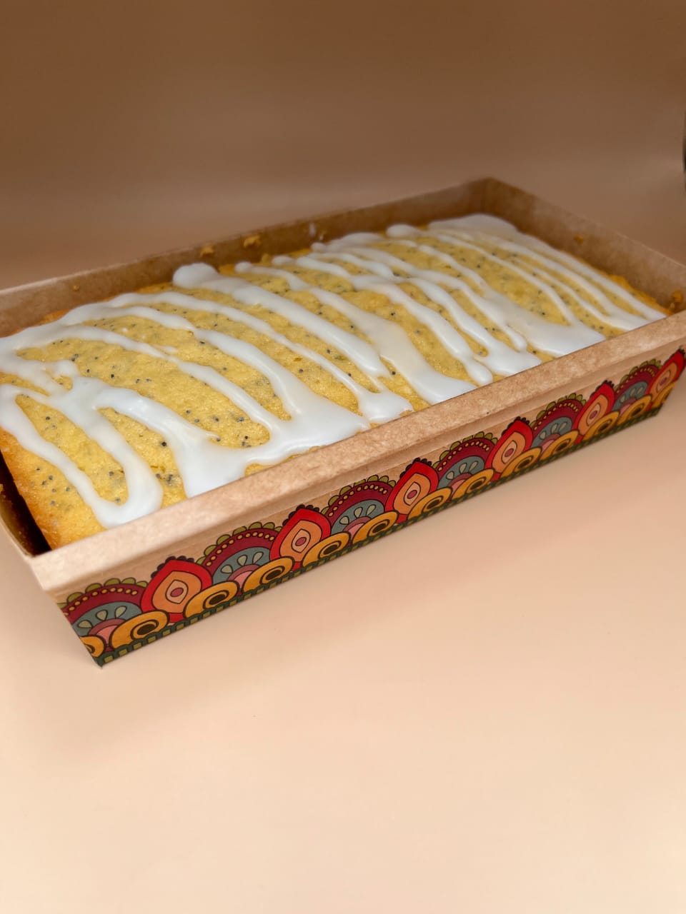 Panqué de limón y poppyseed