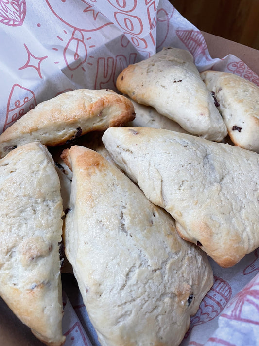 scones arándano nuez