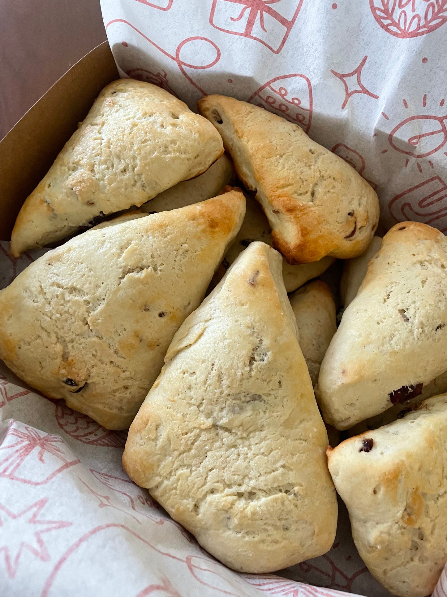 scones arándano nuez